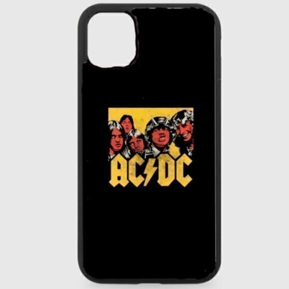 Black ACDC Phone Case